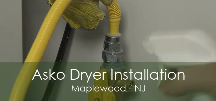 Asko Dryer Installation Maplewood - NJ