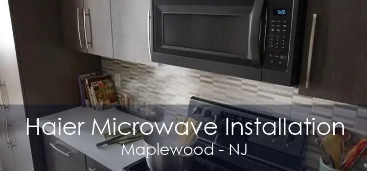 Haier Microwave Installation Maplewood - NJ