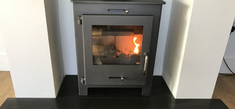 Asko Wood Burning Stove Installation in Maplewood, NJ