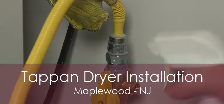 Tappan Dryer Installation Maplewood - NJ